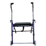 HODALICA-ROLATOR S DVIJE NOGE, DVA KOTAČA I SJEDALOM