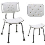 STOLICA ZA TUŠ/KADU S NASLONOM– PRAVOKUTNA