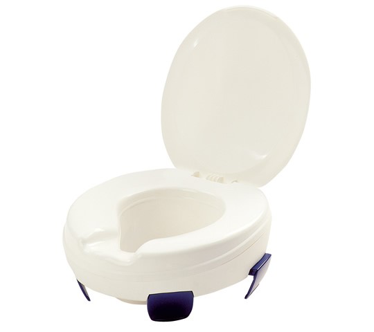 TOALETNO POVIŠENJE PLASTIČNO S DRŽAČIMA S POKLOPCEM - BEZ POKLOPCA TOALETNO POVIŠENJE PLASTIČNO S DRŽAČIMA S POKLOPCEM/BEZ POKLOPCA - Slika 1